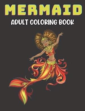 Mermaid Adult Coloring Book