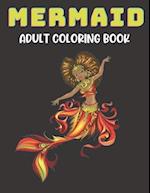 Mermaid Adult Coloring Book