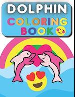 Dolphin Coloring Book