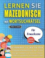 LERNEN SIE MAZEDONISCH MIT WORTSUCHRÄTSEL FÜR ERWACHSENE - Entdecken Sie, Wie Sie Ihre Fremdsprachenkenntnisse Mit Einem Lustigen Vokabeltrainer Verbe