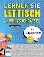 LERNEN SIE LETTISCH MIT WORTSUCHRÄTSEL FÜR FORTGESCHRITTENE - Entdecken Sie, Wie Sie Ihre Fremdsprachenkenntnisse Mit Einem Lustigen Vokabeltrainer Ve