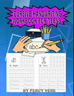 Cursive Handwriting Workbook For Teens