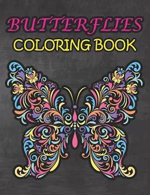 Butterflies Coloring Book