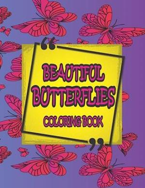 Beautiful Butterflies Coloring Book