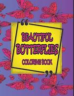 Beautiful Butterflies Coloring Book