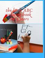 The little ABC coloring book for 3 years