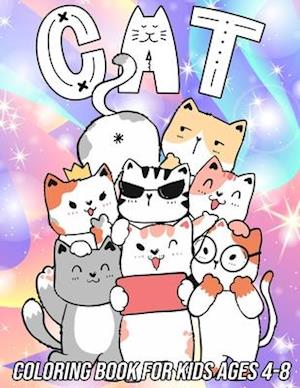 Cat Coloring Book for Kids Ages 4-8: Fun, Cute and Unique Coloring Pages for Girls and Boys with Beautiful Kitten Designs