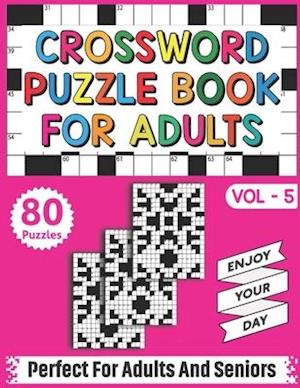 Crossword Puzzle Book For Adults