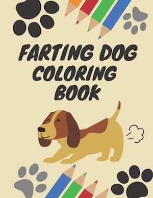 Farting Dog Coloring Book