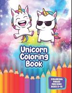 Unicorn Coloring Book Coloring Pages For Kids Ages 2-12