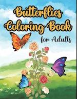 Butterflies Coloring Book for Adults