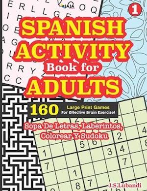 SPANISH ACTIVITY Book for ADULTS