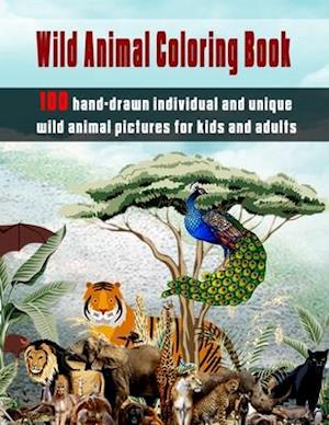 Wild Animal Coloring Book