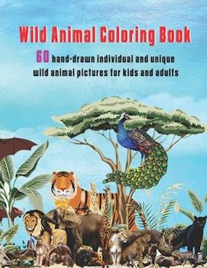 Wild Animal Coloring Book