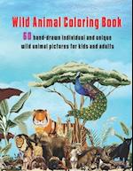 Wild Animal Coloring Book