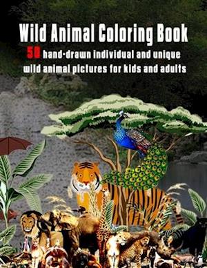 Wild Animal Coloring Book