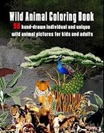 Wild Animal Coloring Book