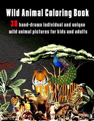 Wild Animal Coloring Book