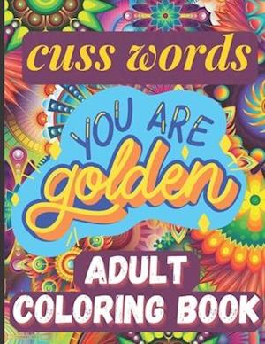 cuss words adult coloring book