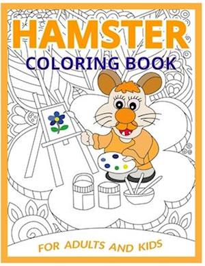 Hamster Coloring Book