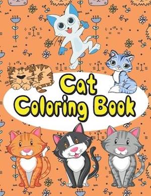 Cat coloring Book