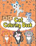 Cat coloring Book : amazing Gift for kids and cat lovers to enjoy coloring and have fun 