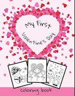 My First Valentine's Day Coloring Book