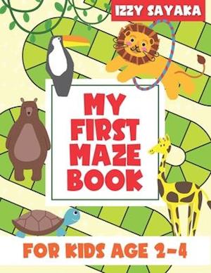 My First Maze Book: For Kids Age 2-4 | Maze Book with Additional Space for Your Kid to Draw