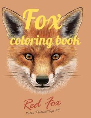 Fox coloring book