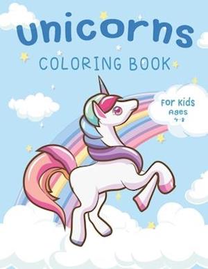 Unicorn Coloring Book For Kids Ages 4-8