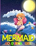 mermaid colouring book