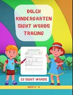 Dolch Kindergarten Sight Words Tracing