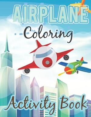 Airplane Coloring Book