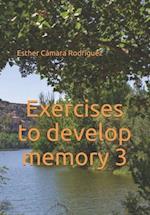 Exercises to develop memory 3
