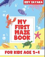 My First Maze Book: For Kids Age 2-4 | 2nd Edition | Maze Book with Additional Space for Your Kid to Draw 