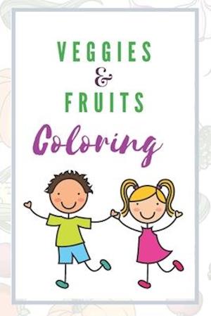 Veggies And Fruits Coloring