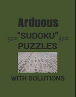 Arduous 320 Sudoku Puzzles with solutions