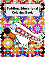 Toddler's Educational Coloring Book