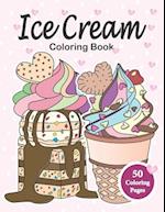 Ice Cream Coloring Book