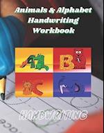 Animals & Alphabet Handwriting Workbook