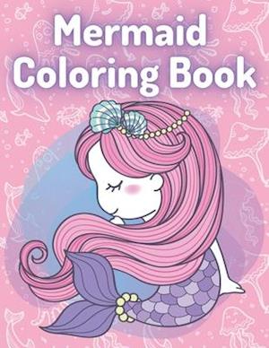 Mermaid coloring book