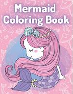 Mermaid coloring book