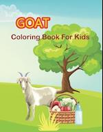 Goat Coloring Book for Kids