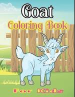 Goat Coloring Book for Kids