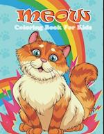 Meow Coloring Book for Kids