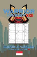 Warrior Tourney XXII Sudoku Puzzles