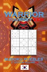 Warrior Tourney XXIII Sudoku Puzzles