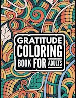 Gratitude Coloring book for adults