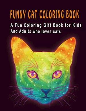 Funny Cat Coloring Book