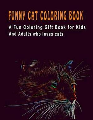 Funny Cat Coloring Book